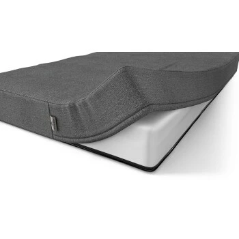 Knuffelwuff Orthopädische Inkontinenz Hundematte 95 Grad Waschbar Grau L 5 Knuffelwuff Orthopädische Inkontinenz Hundematte 95 Grad Waschbar Grau L – Bild 3