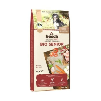 Bosch BIO Senior Hühnchen + Preiselbeere 11,5 Kg 3 Bosch BIO Senior Hühnchen + Preiselbeere 11,5 Kg