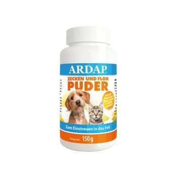 Ardap Zecken- Und Flohpuder 150g 3 Ardap Zecken- Und Flohpuder 150g
