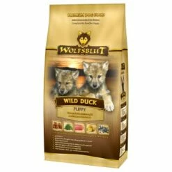 WOLFSBLUT Puppy Wild Duck Entenfleisch Mit Kartoffel 2 Kg