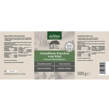 Aniforte BARF-Line Gemahlene Knochen 500 G 8 Aniforte BARF-Line Gemahlene Knochen 500 G – Bild 6