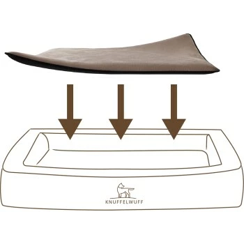 Knuffelwuff Kuschelige Einlage Teddy Für Hundebett Form: Adventure Braun M-L 3 Knuffelwuff Kuschelige Einlage Teddy Für Hundebett Form: Adventure Braun M-L