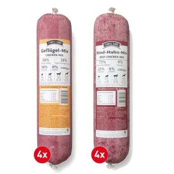 ProCani SIMPLE BARF Rind Huhn Paket 8x1000g 3 ProCani SIMPLE BARF Rind Huhn Paket 8x1000g