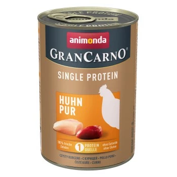Animonda GranCarno Single Protein Huhn Pur 6x400 G 3 Animonda GranCarno Single Protein Huhn Pur 6x400 G