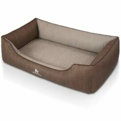 Knuffelwuff Orthopädisches Hundebett Outlander Aus Laser-gestepptem Kunstleder Braun/ Grau M-L -FRESSNAPF Geschäfte 5113c372d4f67947ab2d51a9ca316f2e4a27b4a4 1411971 de DE 6d0364b570c1673203beff6a8d71e2d6b99e2bfdlKTzxh