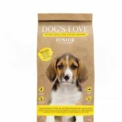 DOG'S LOVE Junior Lachs Und Huhn 2 Kg
