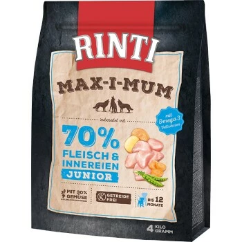 RINTI MAX-I-MUM Junior Huhn 4 Kg 3 RINTI MAX-I-MUM Junior Huhn 4 Kg