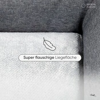 Freudentier Orthopädisches Box Hundebett Siebenschläfer M 7 Freudentier Orthopädisches Box Hundebett Siebenschläfer M – Bild 5