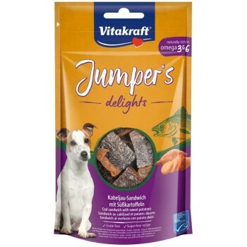 Vitakraft Jumpers Delights FishSandwich 6x80g 3 Vitakraft Jumpers Delights FishSandwich 6x80g