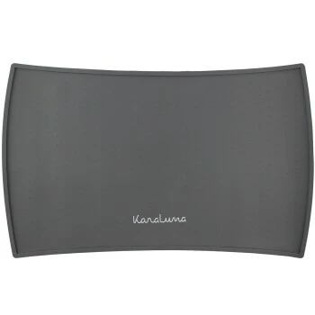 KaraLuna Napfunterlage Aus Silikon 60x40 Cm Geschwungen Grau 3 KaraLuna Napfunterlage Aus Silikon 60x40 Cm Geschwungen Grau