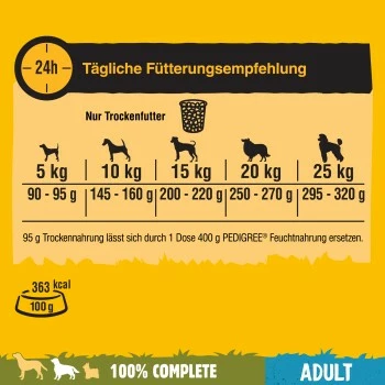 Pedigree Adult Mit Rind Und Gemüse 7 Kg – Bild 3