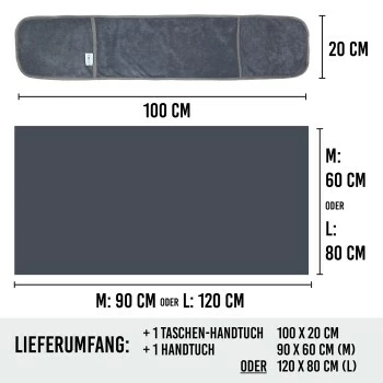 KaraLuna Handtuch Set Für Hunde M 8 KaraLuna Handtuch Set Für Hunde M – Bild 6