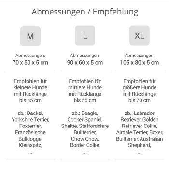 Pointer Liegekissen Khaki M 8 Pointer Liegekissen Khaki M – Bild 6