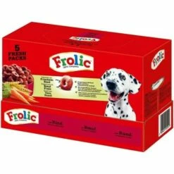 Frolic 5 Fresh Packs Mit Rind, Karotten Und Getreide 5 X 1,5kg