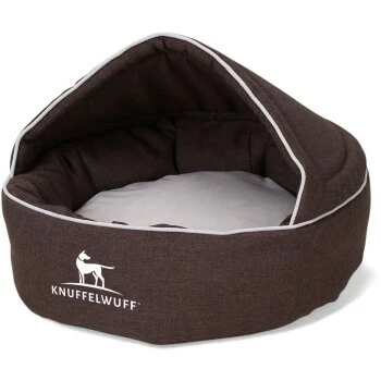 Knuffelwuff Hundehöhle Pumbaa Aus Velours Braun L 3 Knuffelwuff Hundehöhle Pumbaa Aus Velours Braun L