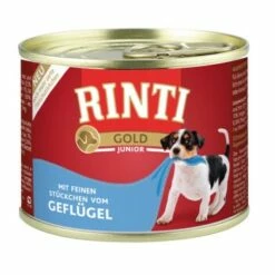 RINTI Gold Junior Geflügel 12x185 G