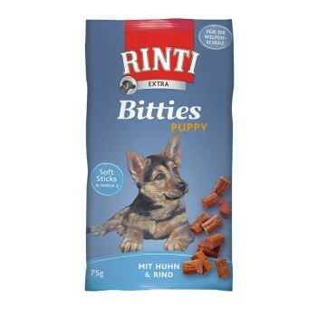 RINTI Bitties Puppy 16x75g Huhn & Rind 3 RINTI Bitties Puppy 16x75g Huhn & Rind