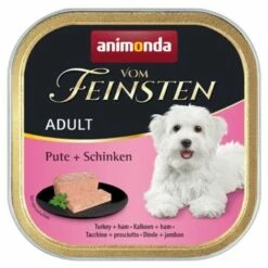 Animonda Vom Feinsten Adult In Sauce 22x150g Pute Und Schinken