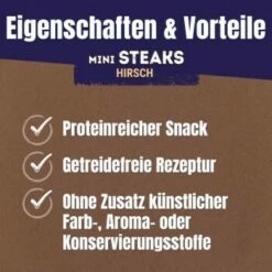 Adventuros Mini Steaks Hirsch 7x70g 12 Adventuros Mini Steaks Hirsch 7x70g -FRESSNAPF Geschäfte 87158d9a9e4085d4f7297764621bbacba65cad97 2457b670d47b5f67e6ae256c6b99852fc752cd78