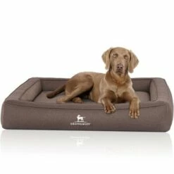 Knuffelwuff Orthopädisches Hundebett Aus Velours Mit Handwebcharakter Yukon Braun/ Grau M-L -FRESSNAPF Geschäfte 8a3492124b6034f46a107b6e71cdd77299c5d955 1412054 de DE 276d494e980ec4fd4ba02028af30d493f63c3a18ygeQxd