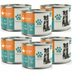 Fellicita Ente, Gans & Hirse 6x 200g 5 Fellicita Ente, Gans & Hirse 6x 200g -FRESSNAPF Geschäfte 9066eaf37441f7398b57d60e16ca555ad4e2fa89 1486615 de DE 065044139f6b370b76709a30e98b1ab7ecde7ea9ARUdi1