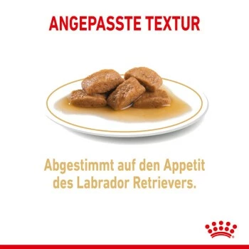 ROYAL CANIN Labrador Retriever Adul Stückchen In Soße 10x140g 6 ROYAL CANIN Labrador Retriever Adul Stückchen In Soße 10x140g – Bild 4