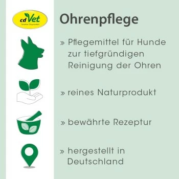 CdVet Ohrenpflege 20ml 4 CdVet Ohrenpflege 20ml – Bild 2