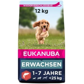 EUKANUBA Adult Small & Medium Breed Lachs 12kg 3 EUKANUBA Adult Small & Medium Breed Lachs 12kg