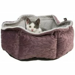 Trixie Bett Estelle Samt-Optik ø 50 Cm Beere/ Grau -FRESSNAPF Geschäfte b51f36345577ef3304e3dfb6d7a4b2aeaa269caa 1378629 de DE Trixie 8