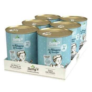 Betty's Landhausküche Mit Känguru & Kartoffel 6 X 800g Für Hund 4 Betty's Landhausküche Mit Känguru & Kartoffel 6 X 800g Für Hund – Bild 2