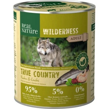 REAL NATURE WILDERNESS Adult True Country Huhn & Lachs 6x800 G 3 REAL NATURE WILDERNESS Adult True Country Huhn & Lachs 6x800 G
