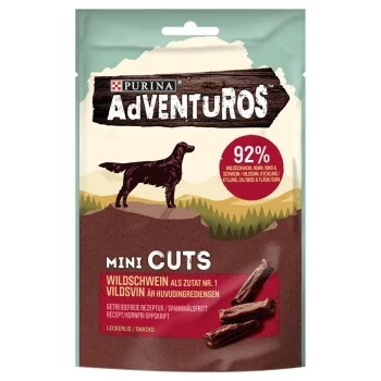 Adventuros Mini Cuts Wildschwein 7x70g 3 Adventuros Mini Cuts Wildschwein 7x70g