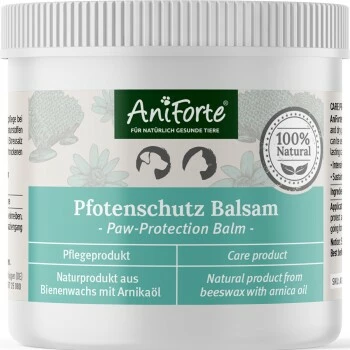 Aniforte Pfotenschutz Balsam 120ml Sommer & Winter 3 Aniforte Pfotenschutz Balsam 120ml Sommer & Winter