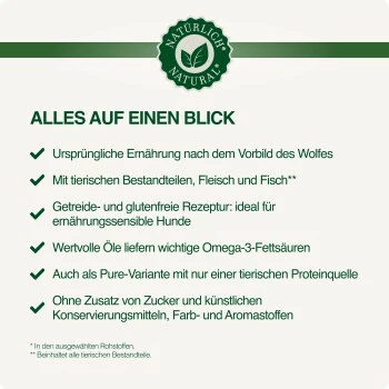 REAL NATURE WILDERNESS Adult True Country Huhn & Lachs 6x800 G 5 REAL NATURE WILDERNESS Adult True Country Huhn & Lachs 6x800 G – Bild 3