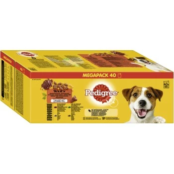 Pedigree Vital Multipack Portionsbeutel In Gelee 40x100g 3 Pedigree Vital Multipack Portionsbeutel In Gelee 40x100g