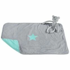 AniOne Liegedecke Pepe & Kitty Blau/ Türkis