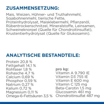 Hill's Science Plan Adult Large Breed Geflügel 14 Kg 7 Hill's Science Plan Adult Large Breed Geflügel 14 Kg – Bild 5
