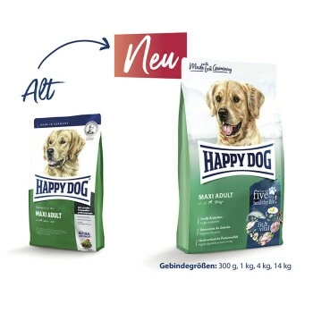HAPPY DOG Fit & Vital Maxi Adult 14 Kg 4 HAPPY DOG Fit & Vital Maxi Adult 14 Kg – Bild 2